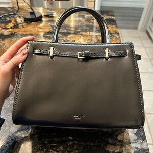 VERAFIED Black Women's Satchel Bag